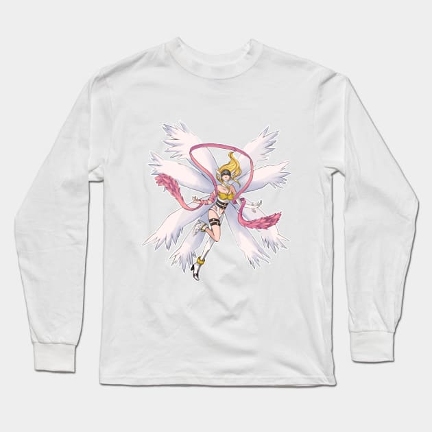 Angewomon Long Sleeve T-Shirt by hallstheien